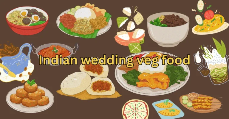 indian wedding veg food